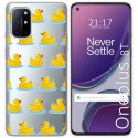 Funda Gel Transparente para OnePlus 8T 5G diseño Pato Dibujos