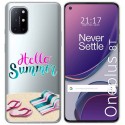 Funda Gel Transparente para OnePlus 8T 5G diseño Summer Dibujos