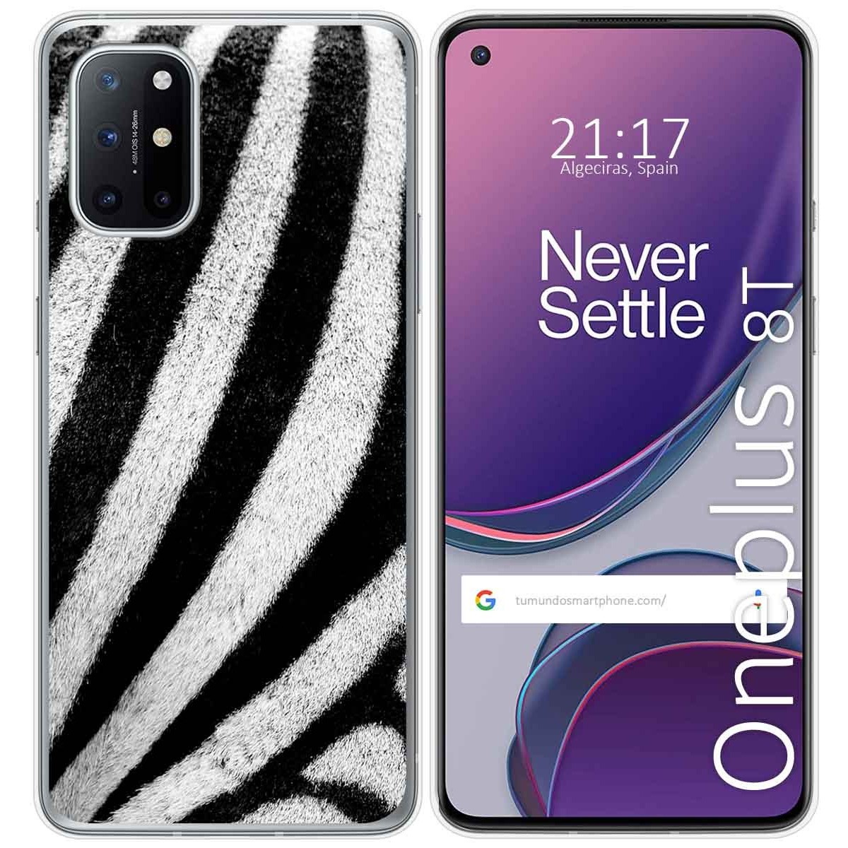 Funda Gel Tpu para OnePlus 8T 5G diseño Animal 02 Dibujos