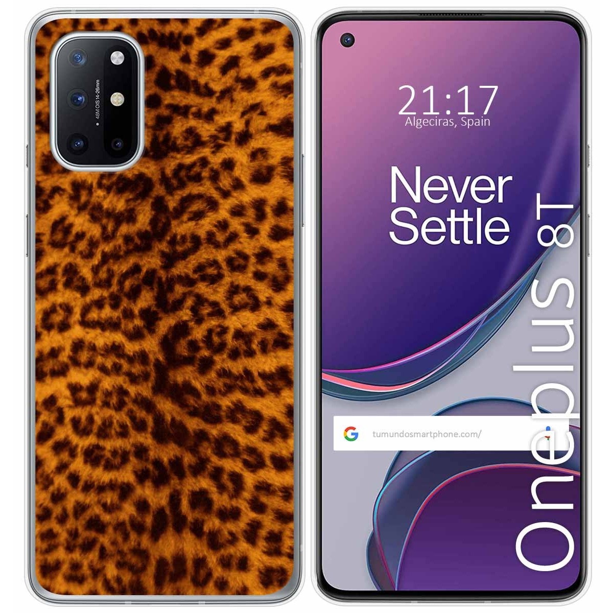 Funda Gel Tpu para OnePlus 8T 5G diseño Animal 03 Dibujos