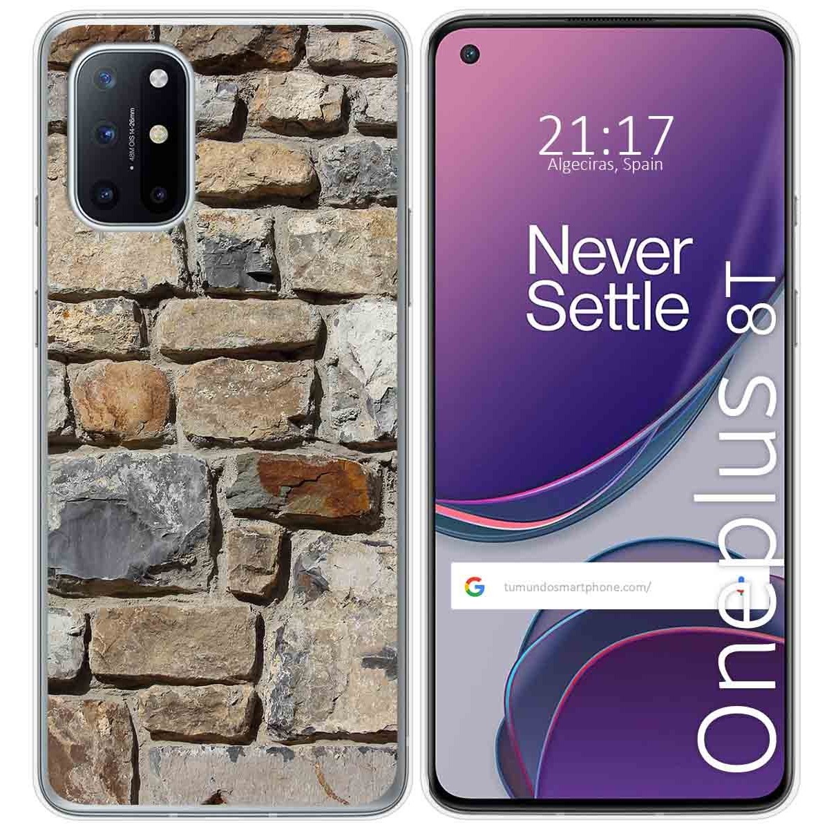 Funda Gel Tpu para OnePlus 8T 5G diseño Ladrillo 03 Dibujos