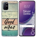 Funda Gel Tpu para OnePlus 8T 5G diseño Madera 01 Dibujos