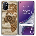 Funda Gel Tpu para OnePlus 8T 5G diseño Madera 07 Dibujos