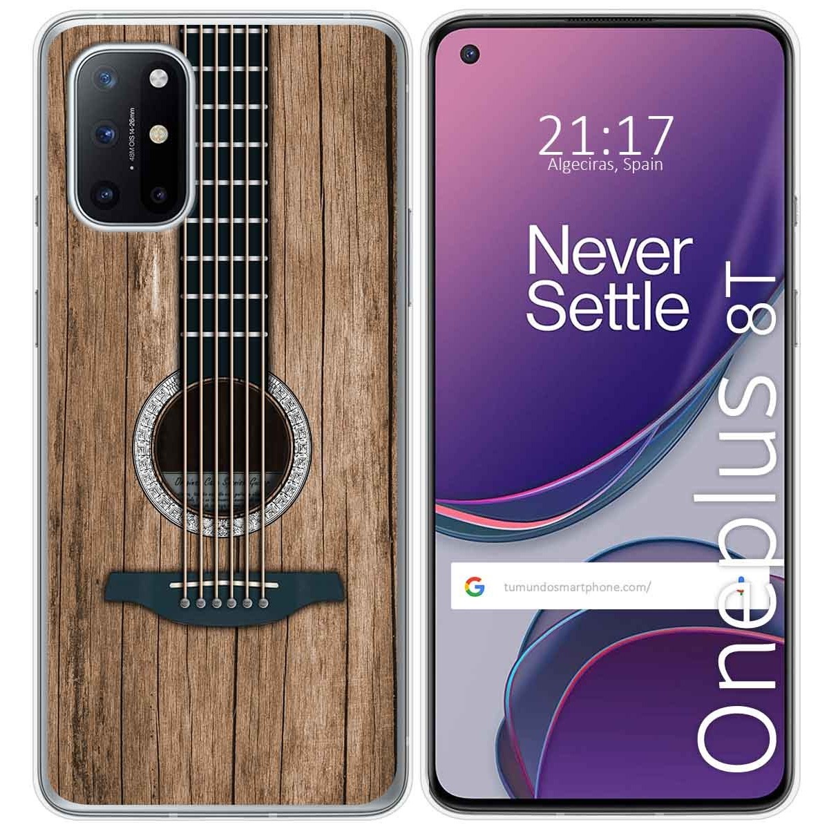 Funda Gel Tpu para OnePlus 8T 5G diseño Madera 11 Dibujos