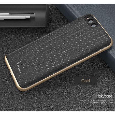 Funda Tipo Neo Hybrid (Pc+Tpu) Negra / Dorada para Xiaomi Mi6