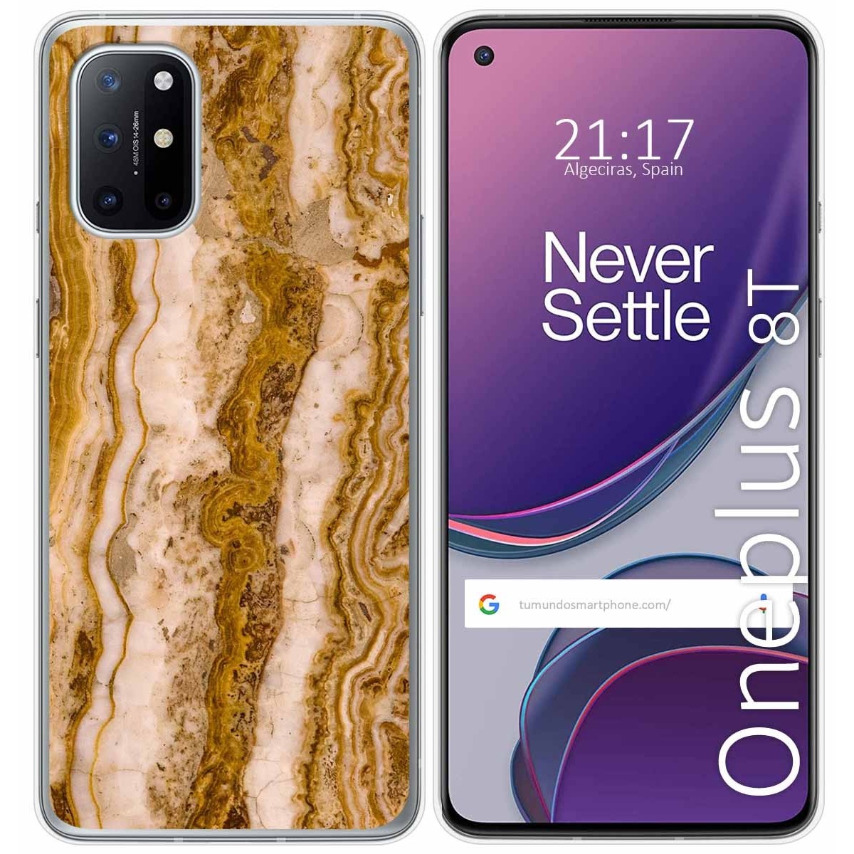 Funda Gel Tpu para OnePlus 8T 5G diseño Mármol 10 Dibujos
