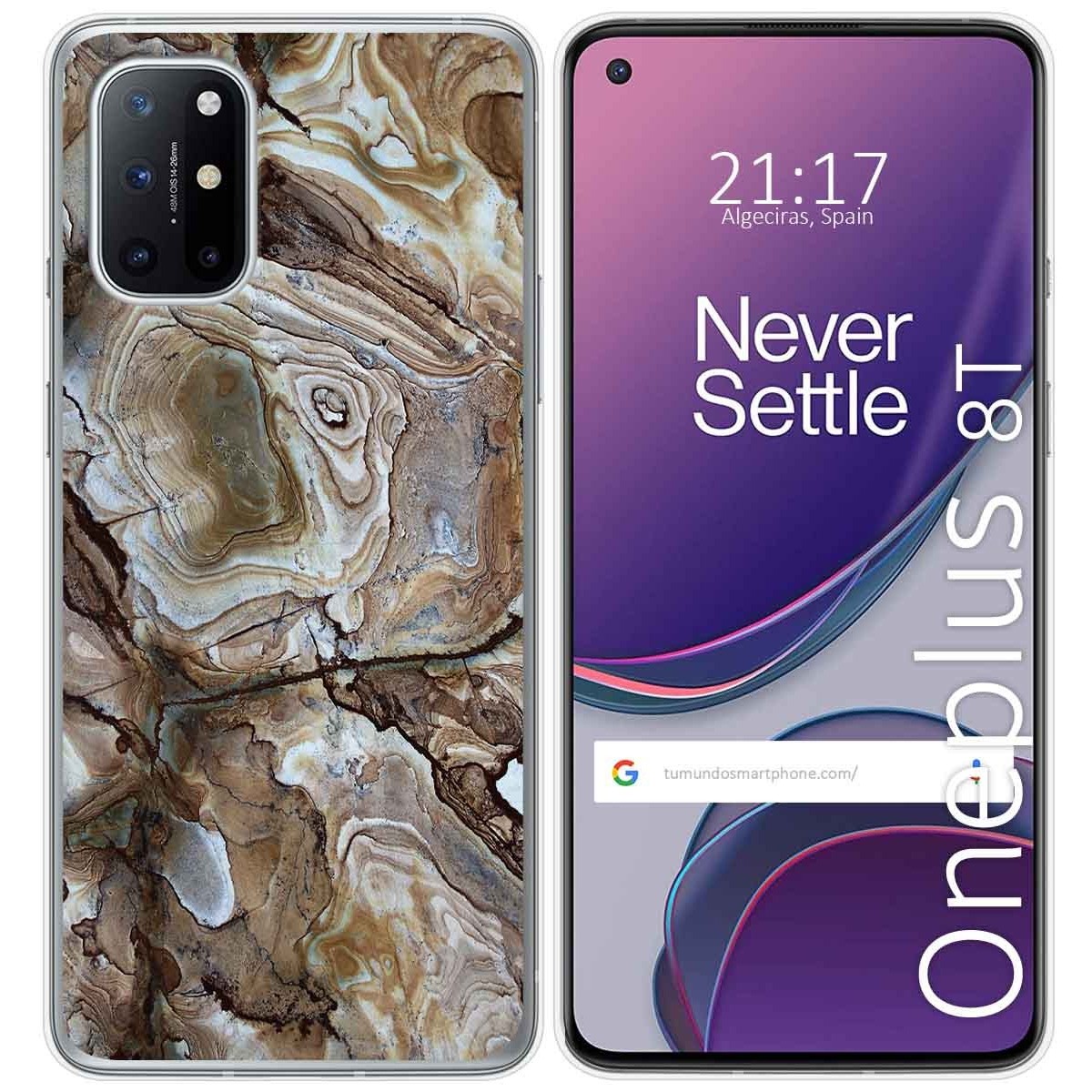 Funda Gel Tpu para OnePlus 8T 5G diseño Mármol 14 Dibujos