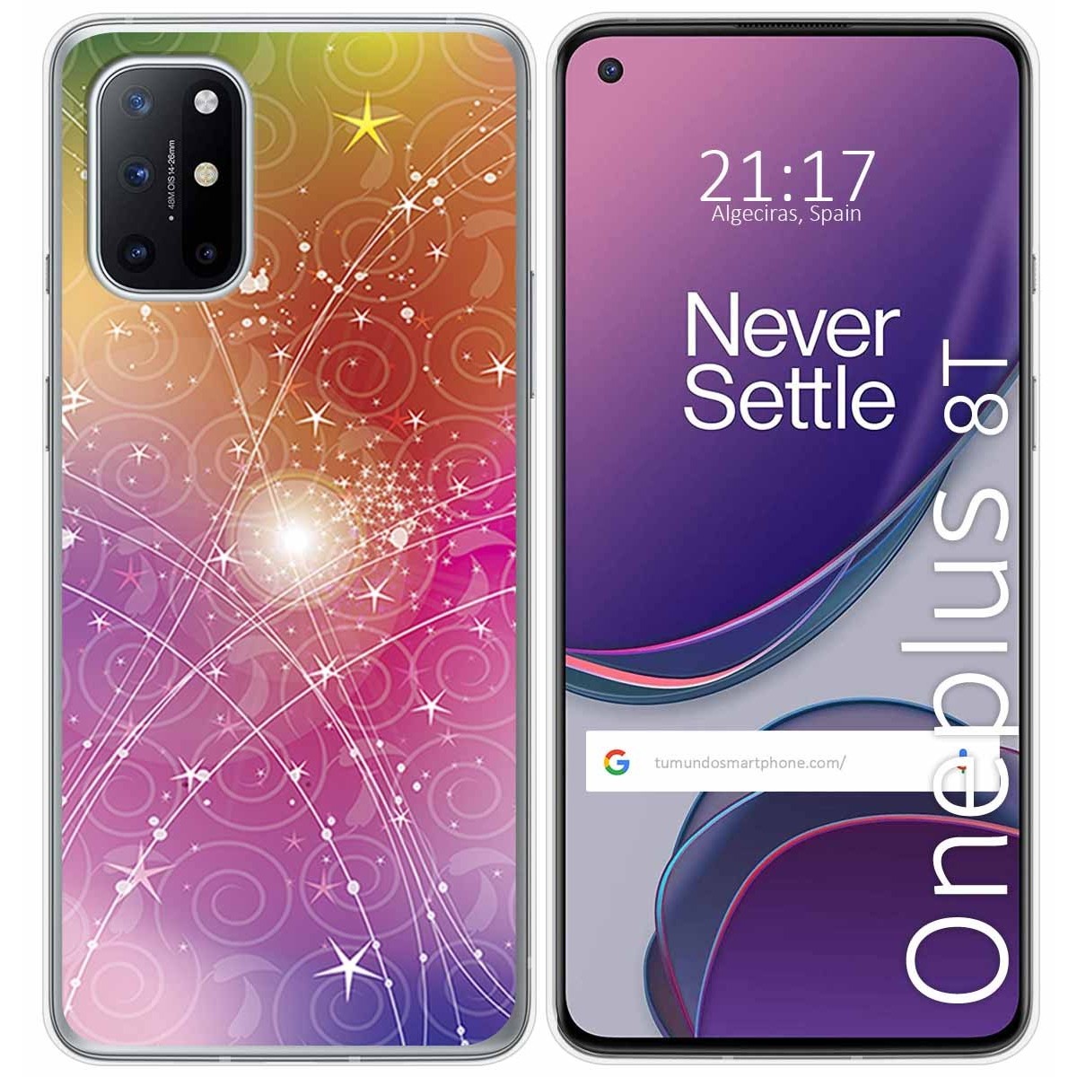 Funda Gel Tpu para OnePlus 8T 5G diseño Abstracto Dibujos