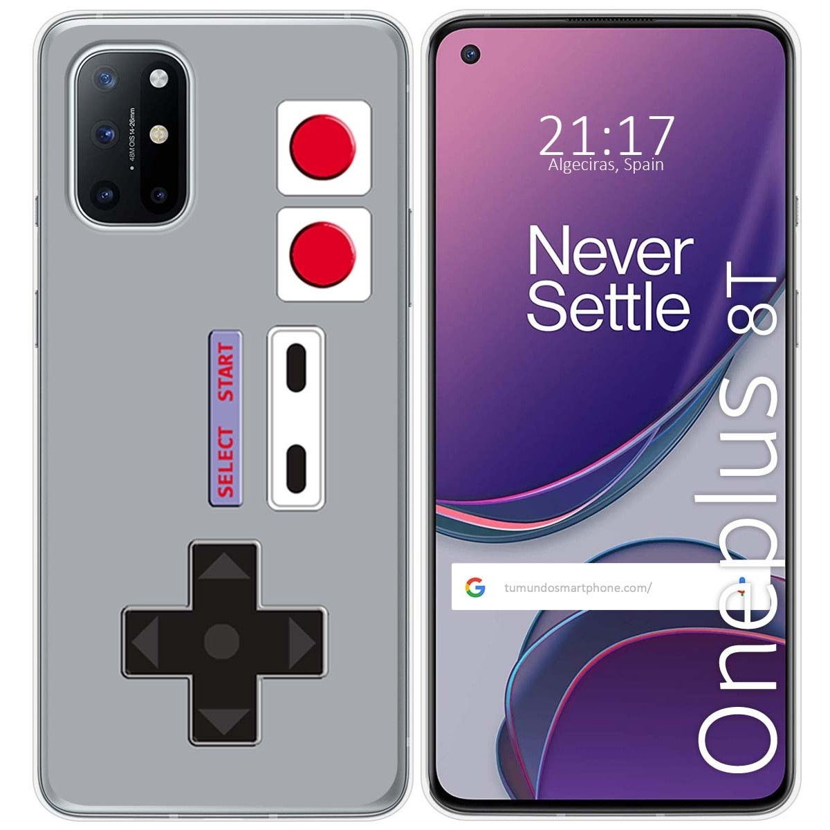 Funda Gel Tpu para OnePlus 8T 5G diseño Consola Dibujos