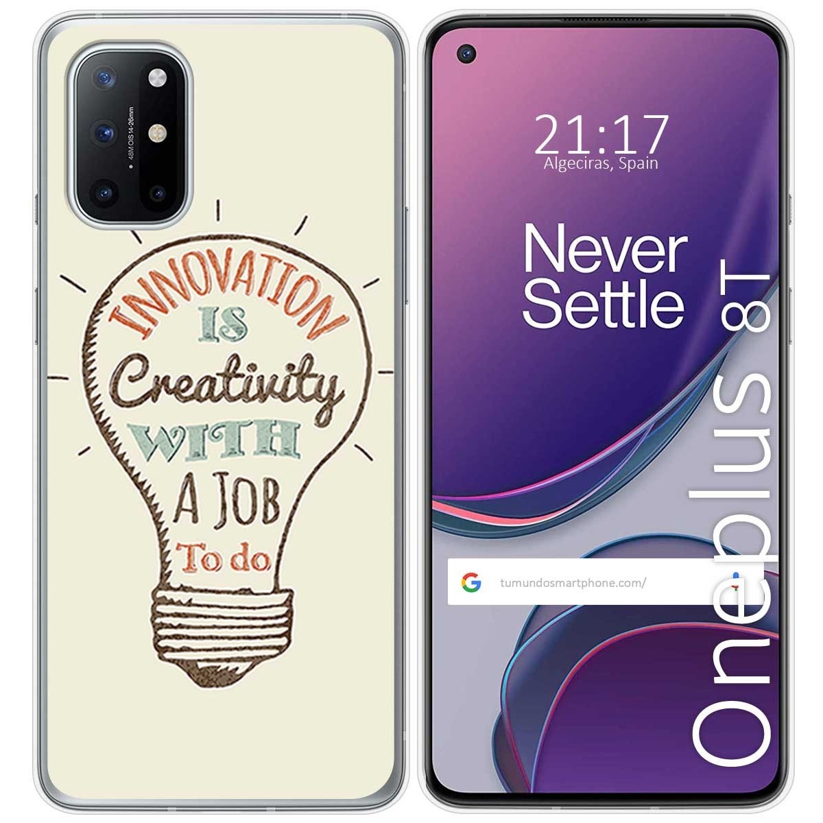 Funda Gel Tpu para OnePlus 8T 5G diseño Creativity Dibujos