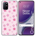 Funda Gel Tpu para OnePlus 8T 5G diseño Flores Dibujos