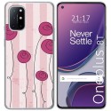 Funda Gel Tpu para OnePlus 8T 5G diseño Flores Vintage Dibujos