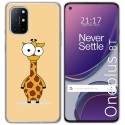 Funda Gel Tpu para OnePlus 8T 5G diseño Jirafa Dibujos