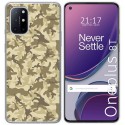 Funda Gel Tpu para OnePlus 8T 5G diseño Sand Camuflaje Dibujos