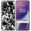 Funda Gel Tpu para OnePlus 8T 5G diseño Snow Camuflaje Dibujos