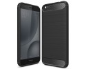 Funda Gel Tpu Tipo Carbon Negra para Xiaomi Mi 5C
