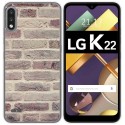 Funda Gel Tpu para Lg K22 diseño Ladrillo 01 Dibujos