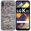 Funda Gel Tpu para Lg K22 diseño Ladrillo 02 Dibujos