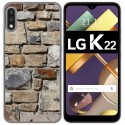 Funda Gel Tpu para Lg K22 diseño Ladrillo 03 Dibujos