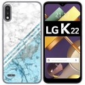 Funda Gel Tpu para Lg K22 diseño Mármol 02 Dibujos