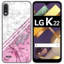 Funda Gel Tpu para Lg K22 diseño Mármol 03 Dibujos