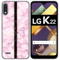 Funda Gel Tpu para Lg K22 diseño Mármol 04 Dibujos