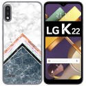 Funda Gel Tpu para Lg K22 diseño Mármol 05 Dibujos