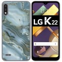 Funda Gel Tpu para Lg K22 diseño Mármol 09 Dibujos