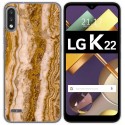 Funda Gel Tpu para Lg K22 diseño Mármol 10 Dibujos