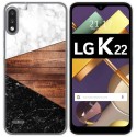 Funda Gel Tpu para Lg K22 diseño Mármol 11 Dibujos