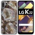 Funda Gel Tpu para Lg K22 diseño Mármol 14 Dibujos