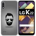 Funda Gel Tpu para Lg K22 diseño Barba Dibujos