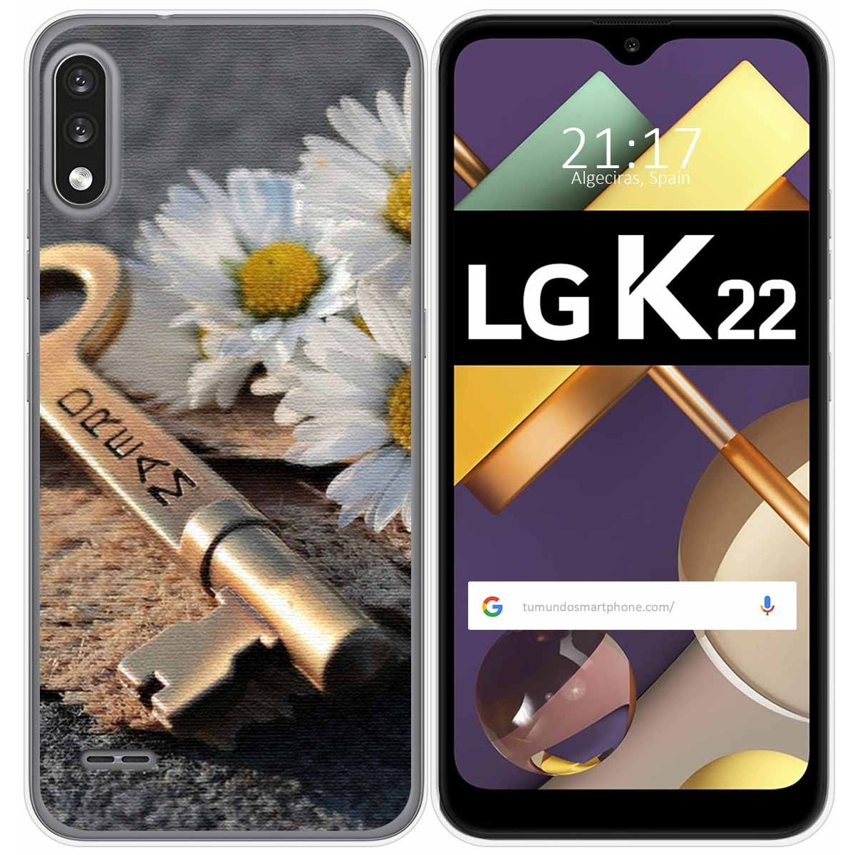 Funda Gel Tpu para Lg K22 diseño Dream Dibujos