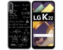 Funda Gel Tpu para Lg K22 diseño Formulas Dibujos