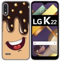 Funda Gel Tpu para Lg K22 diseño Helado Chocolate Dibujos