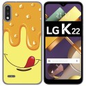 Funda Gel Tpu para Lg K22 diseño Helado Vainilla Dibujos