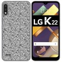 Funda Gel Tpu para Lg K22 diseño Letras Dibujos