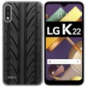 Funda Gel Tpu para Lg K22 diseño Neumatico Dibujos