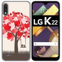 Funda Gel Tpu para Lg K22 diseño Pajaritos Dibujos