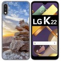 Funda Gel Tpu para Lg K22 diseño Sunset Dibujos