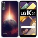 Funda Gel Tpu para Lg K22 diseño Tierra Dibujos