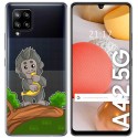 Funda Gel Transparente para Samsung Galaxy A42 5G diseño Mono Dibujos