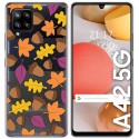 Funda Gel Transparente para Samsung Galaxy A42 5G diseño Otoño Dibujos