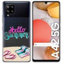 Funda Gel Transparente para Samsung Galaxy A42 5G diseño Summer Dibujos