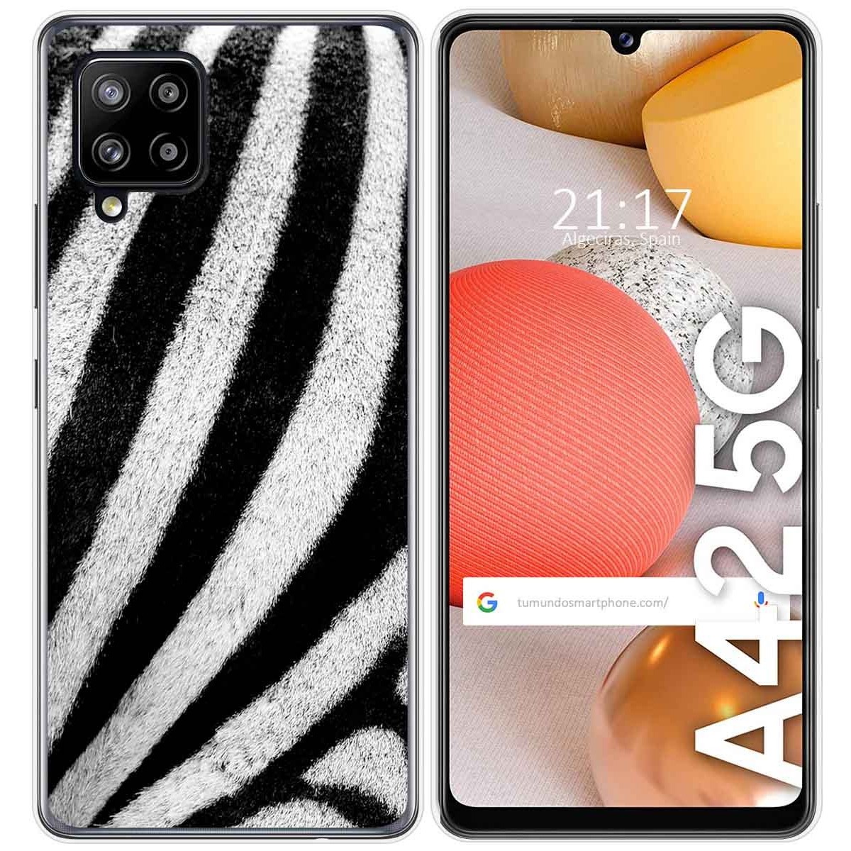 Funda Gel Tpu para Samsung Galaxy A42 5G diseño Animal 02 Dibujos