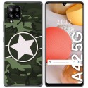Funda Gel Tpu para Samsung Galaxy A42 5G diseño Camuflaje 01 Dibujos