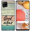 Funda Gel Tpu para Samsung Galaxy A42 5G diseño Madera 01 Dibujos