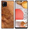 Funda Gel Tpu para Samsung Galaxy A42 5G diseño Madera 04 Dibujos