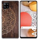 Funda Gel Tpu para Samsung Galaxy A42 5G diseño Madera 06 Dibujos