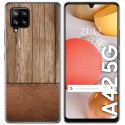 Funda Gel Tpu para Samsung Galaxy A42 5G diseño Madera 09 Dibujos